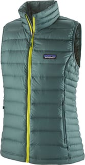 W's Down Sweater Vest Regen Green