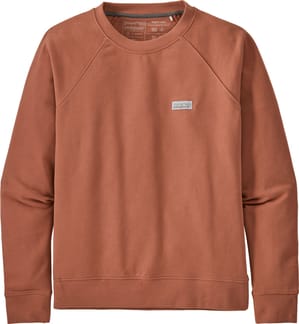 W's Pastel P-6 Label Organic Crew Sweatshirt Century Pink