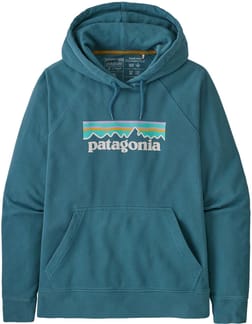 W's Pastel P-6 Logo Organic Hoody Abalone Blue