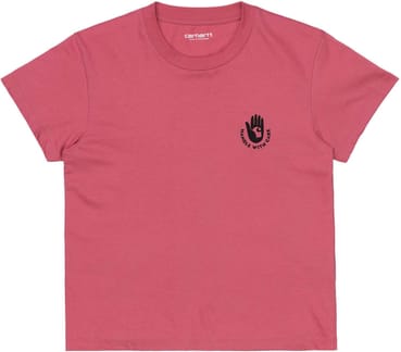 W' S/S Care T-Shirt Crystal Black
