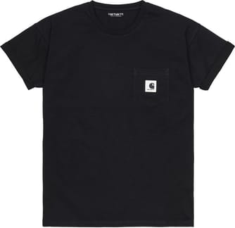 W' S/S Pocket T-Shirt Black