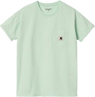 W' S/S Pocket T-Shirt Pale Spearmint