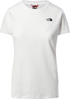 W S/S Simple Dome Tee Tnf White
