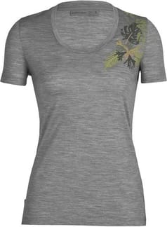 W Tech Lite II SS Scoop Tee Fabulous Fer Metro Heather