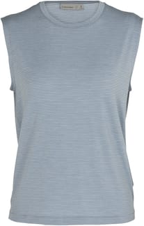 W UtilityExplore Sleeveless Crew Stripe Gravel 