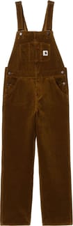 W' Bib Overall Straight Tawny