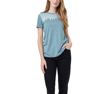 W Juniper T-Shirt Storm Blue Heather
