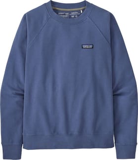 W's P-6 Label Organic Crew Sweatshirt Current Blue