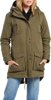 Walk On By 5K Parka Olive