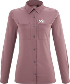 Wanaka LS Shirt W Rose Brown