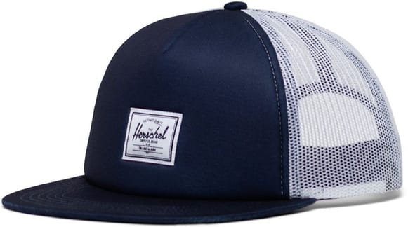 Whaler Mesh Classic Logo-Peacoat Classic Label