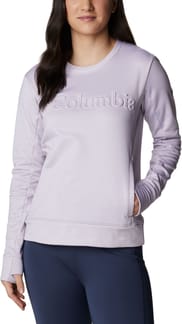 Windgates Tech Fleece Pullover W Pale Lilac Heather