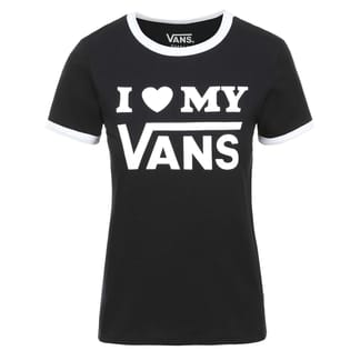 Vans Love Ringer Black/White