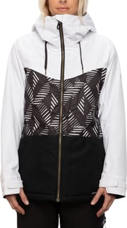 Wmns Athena Insulated Jacket Crosshatch Colorblock