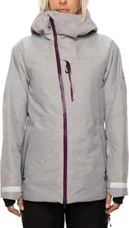 Wmns Glcr Hydra Insulated Jkt White Heather