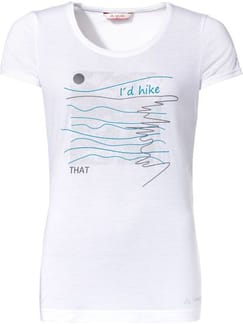 Women's Skomer Print T-Shirt II White