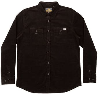 Woodsman L/S Corduroy Black