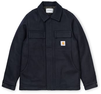 Wool Arctic Coat Dark Navy