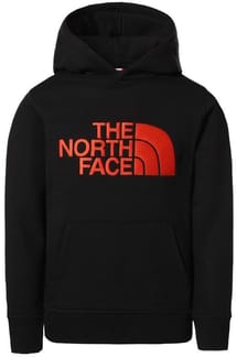 Y Drew Peak P/O Hoodie Tnf Black/Red Orange