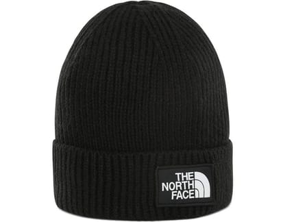 Youth Tnf Box Logo Cuff Beanie Tnf Black