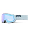 100 Percent + Snowcraft XL Mason HiPer Mirror Silver / Mirror Turquoise Lens
