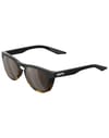 Slent - Soft Tact Black / Havana Fade - HiPer Silver Mirror Lens + 100 Percent