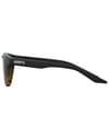 100 Percent + Slent - Soft Tact Black / Havana Fade - HiPer Silver Mirror Lens - 3