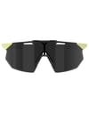 100 Percent + Hypercraft SQ - Soft Tact Black - HiPer Red Multilayer Mirror Lens