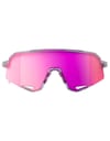 100 Percent + Slendale Polished Translucent Grey Purple Multilayer Mirror Lens - 3