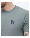 Ten Tree + M Peru Embroidered Llama T-Shirt Agave Green - 4
