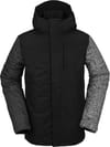 17Forty Ins Jacket Black Check + Volcom