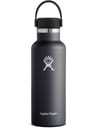18 Oz Standard Mouth With Standard Flex Cap Black + Hydro flask