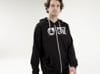 Picture Organic Clothing + Basement Zip Hoodie Black - 3