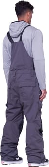 686 + M Hot Lap Insulated Bib Charcoal Colorblock