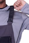 686 + M Hot Lap Insulated Bib Charcoal Colorblock - 3