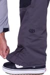 686 + M Hot Lap Insulated Bib Charcoal Colorblock - 8