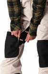 686 + M Hot Lap Insulated Bib Limestone Colorblock - 4
