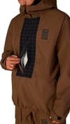 686 + M Ghost 2.5L Anorak Dark Earth Ripstop - 4