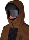 686 + M Ghost 2.5L Anorak Dark Earth Ripstop - 5