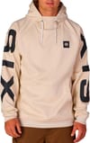 M Bonded Fleece Hoody Khaki Colorblock + 686