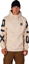 686 + M Bonded Fleece Hoody Khaki Colorblock