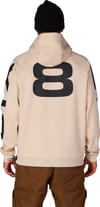686 + M Bonded Fleece Hoody Khaki Colorblock - 3