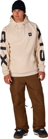 686 + M Bonded Fleece Hoody Khaki Colorblock - 5