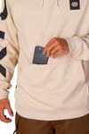 686 + M Bonded Fleece Hoody Khaki Colorblock - 7
