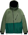 M Hydra Thermagraph Jacket Fatigue Green Colorblock + 686