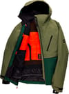 686 + M Hydra Thermagraph Jacket Fatigue Green Colorblock - 5