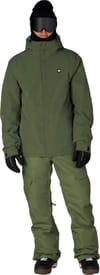 686 + M Foundation Insulated Jacket Fatigue Green - 4