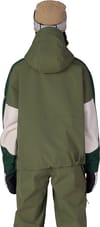 686 + W Outline Shell Anorak Fatigue Green Colorblock - 3