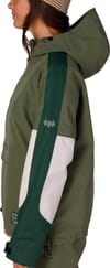 686 + W Outline Shell Anorak Fatigue Green Colorblock - 4