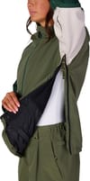 686 + W Outline Shell Anorak Fatigue Green Colorblock - 5